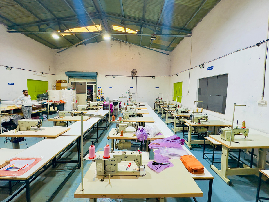 Stitching Facility at Eagle Enterprises